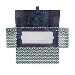 ARTE rahakaart Happy Birthday kosmos 23x11cm