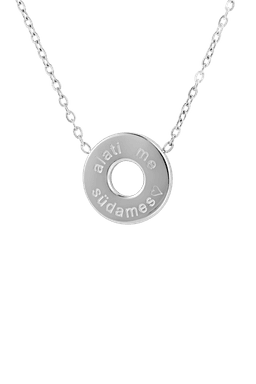 Kaelakee ÄGE ARMAS EMME / ALATI ME SÜDAMES hõbe värvi