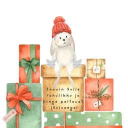 Sõnumikaart Kõrvarõngad "Soovin Sulle rahulikku..."