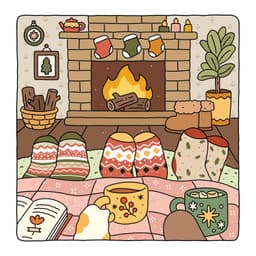 Fuzzy Hygge: Super cute colouring book