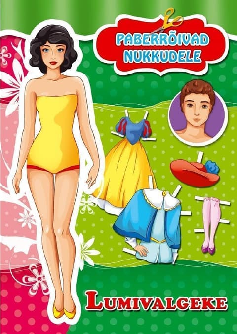 Lumivalgeke. Paberrõivad nukkudele