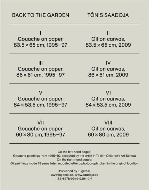 Back to the Garden / Tagasi aeda