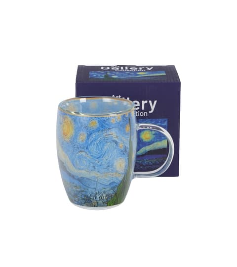 Topeltseinaga klaas Starry Night - V. van Gog 350ml