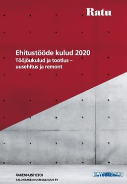 Ehitustööde kulud 2020