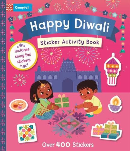 Happy Diwali Sticker Activity Book: With over 400 stickers