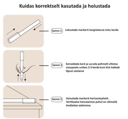Marker Deco 460 Monami neoonvärvid komplekt 6 tk (B:6C) akrüül  2.0 mm