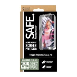 Apple iPhone 16e/14/13/13 Pro ekraani kaitseklaas SAFE by PanzerGlass
