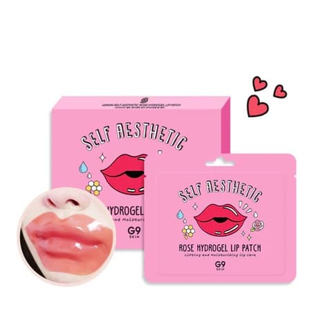G9SKIN Niisutavad huulepadjad roosiveega