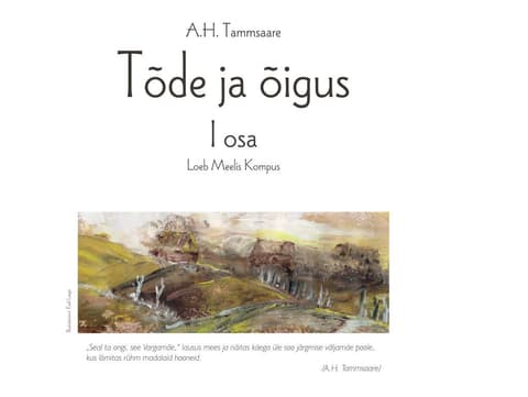 Tõde ja õigus I osa. Audioraamat