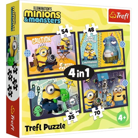 TR Komplekt 4 in 1 Minionid