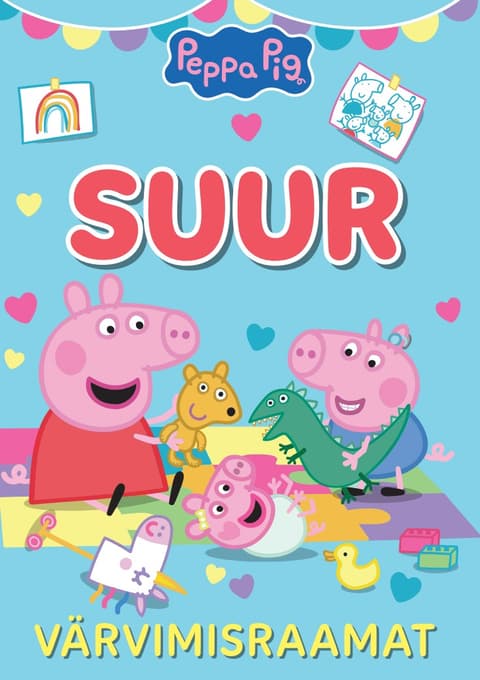 Põrsas Peppa. Suur värvimisraamat