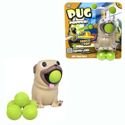 Pehmete kuulidega Pug Popper