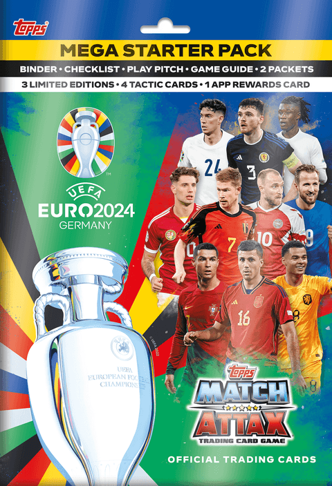 Jalgpall - Match Attax EURO 2024  Stardikomplekt