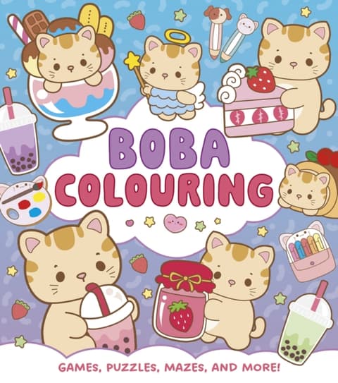 Boba Colouring: Games, Puzzles, Mazes and More!