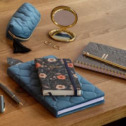 Märkmik A5 British Bloom, jooneline