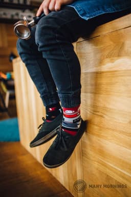 Many Mornings sokid DARK ESPRESSO-43-46