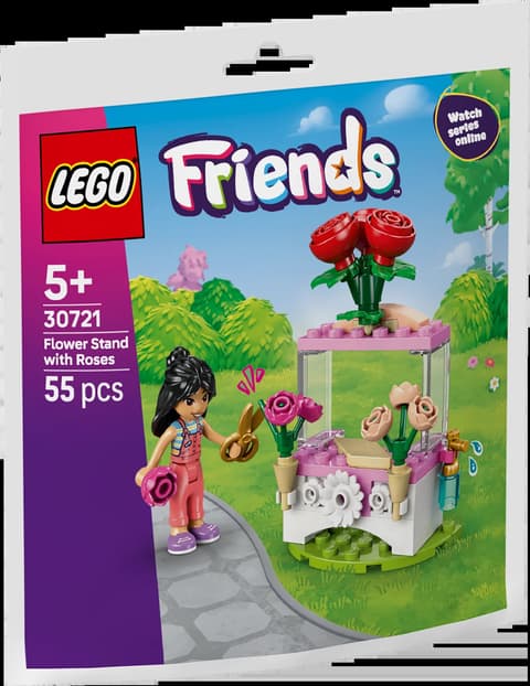 LEGO Friends lillelett roosidega