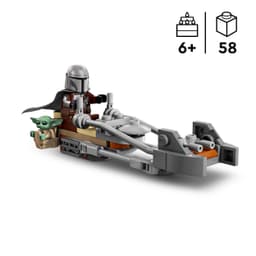 LEGO Star Wars  Mandalorian ja Grogu speeder bike™