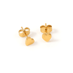 Kõrvarõngad Timi Stina - Small Heart Stud, Gold