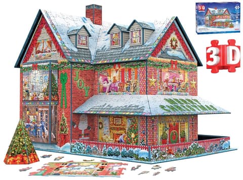 Pusle 3D Christmas House 1100 tk