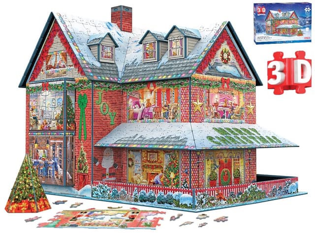 Pusle 3D Christmas House 1100 tk