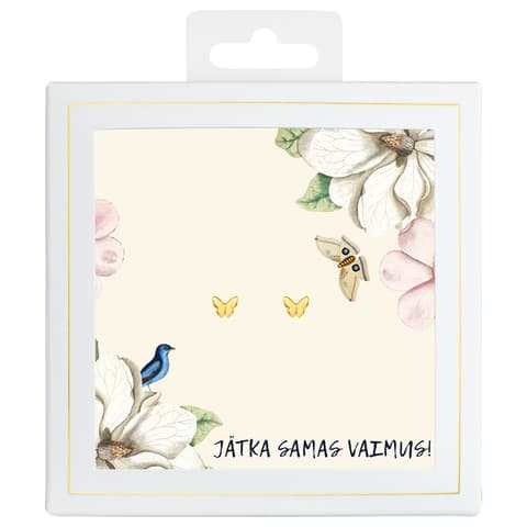 Sõnumikaart Kõrvarõngad "Jätka samas vaimus!"