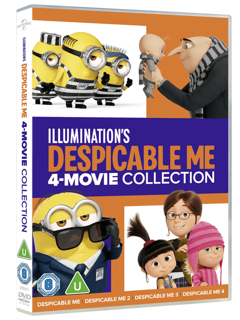 DVD Despicable Me: 4-Movie Collection