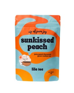 Sunkissed Peach – virsikumaitseline roheline rooibos tee