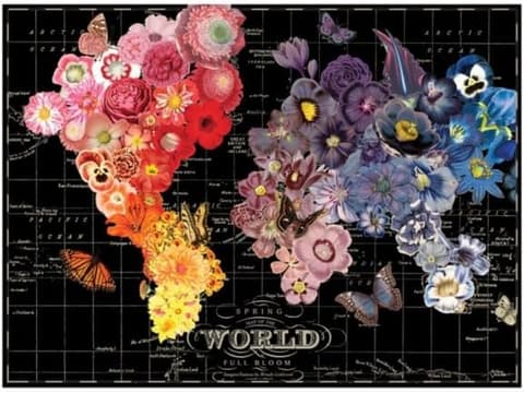 Wendy Gold Full Bloom 1000 Piece Puzzle