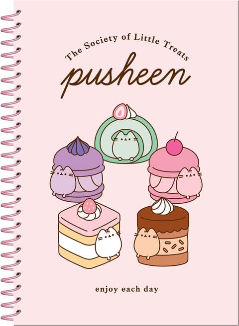 Märkmik PUSHEEN (THE SOCIETY OF LITTLE TREATS) WIRO AND STICKER SHEET