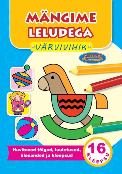 Mängime leludega. Kleepsud kõige väiksematele