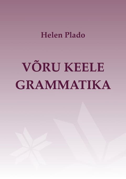 Võro keele grammatika
