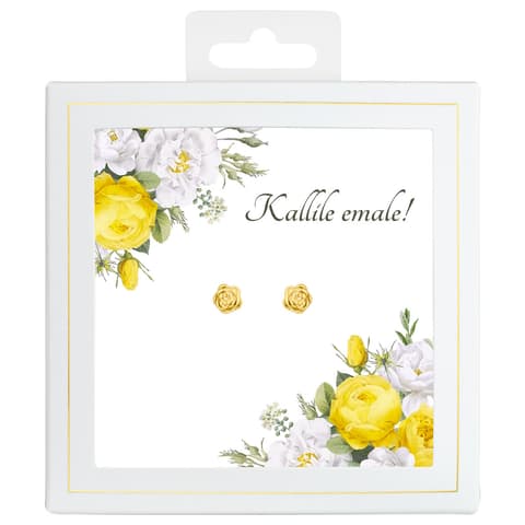 Sõnumikaart Kõrvarõngad "Kallile emale!"