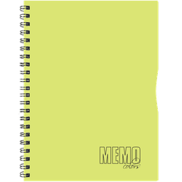 Memo Colour A4 joon, 80 lehte
