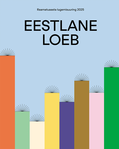 Eestlane loeb. Raamatuaasta lugemisuuring 2025