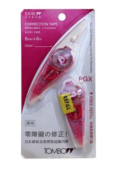 Korrektorlint Tombow PGXR6 + tasuta täidis 6mm+6m
