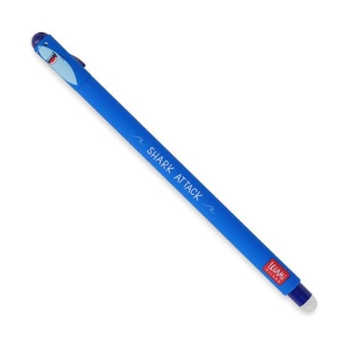 LEGAMI kustutatav geelpliiats 0,7mm Shark (sinine)