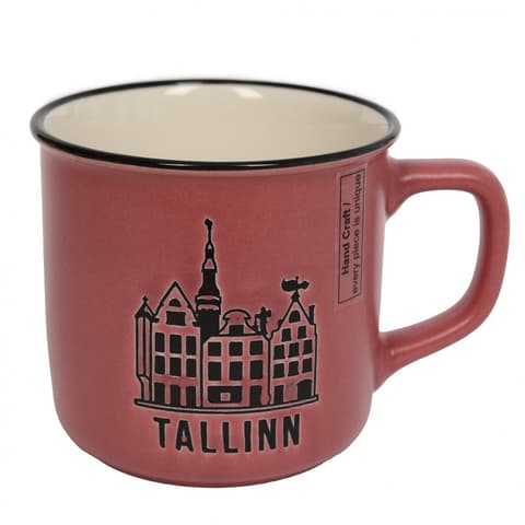 Espresso kruus Kolm Õde, roosa 207ml