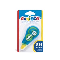 Korrektuurlint CARIOCA 5 mm x 8m, assortii, blistris