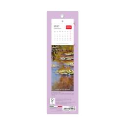 Legami 2027 Kalender/Järjehoidja 5,5x18 ART Monet