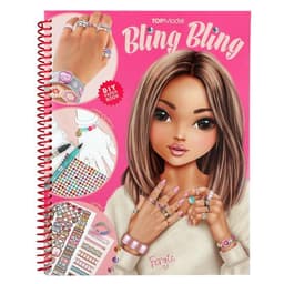 TOPModel Värvi- ja loovusraamat 2025 Bling Bling Ehted