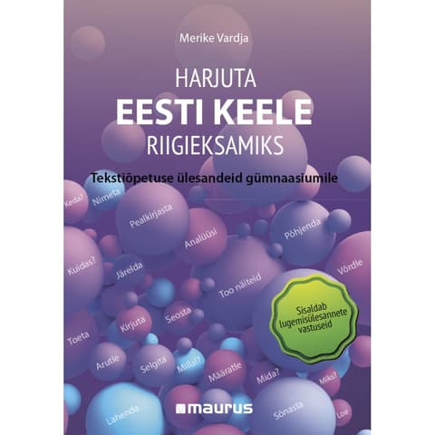 Harjuta eesti keele riigieksamiks