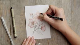 Joonistuskomplekt Sakura Creative Kit Cherry Blossom