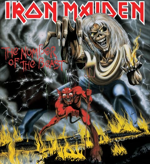 LP Iron Maiden - The Number Of The Beast