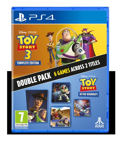 PS4 Toy Story: Retro Roundup! + Toy Story 3 Complete Edition Double Pack