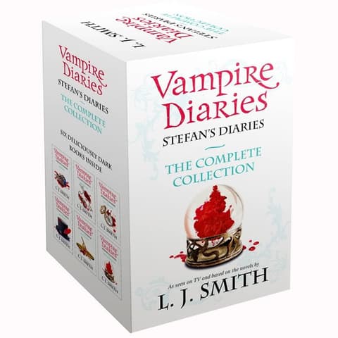 Vampire Diaries- Stefan´s Diaries 6 book pack (Origins, Bloodlust, Craving, Ripper, Asylum, Compelled).