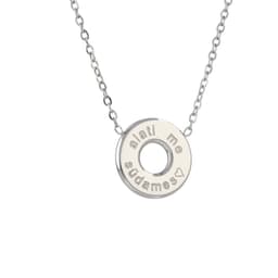 Kaelakee ÄGE ARMAS ÕPETAJA / ALATI ME SÜDAMES hõbe värvi