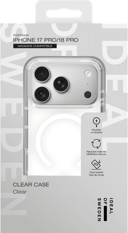 Clear Case iPhone 17 Pro/18 Pro - Clear MagSafe
