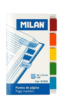 Märkmelehed MILAN värvilised, läbipaistvad 100L