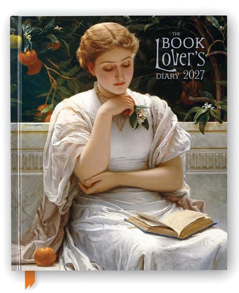 Kalendermärkmik The Book Lover´s Diary 2027 Desk Diary Planner - Week to View, Illustrated throughout